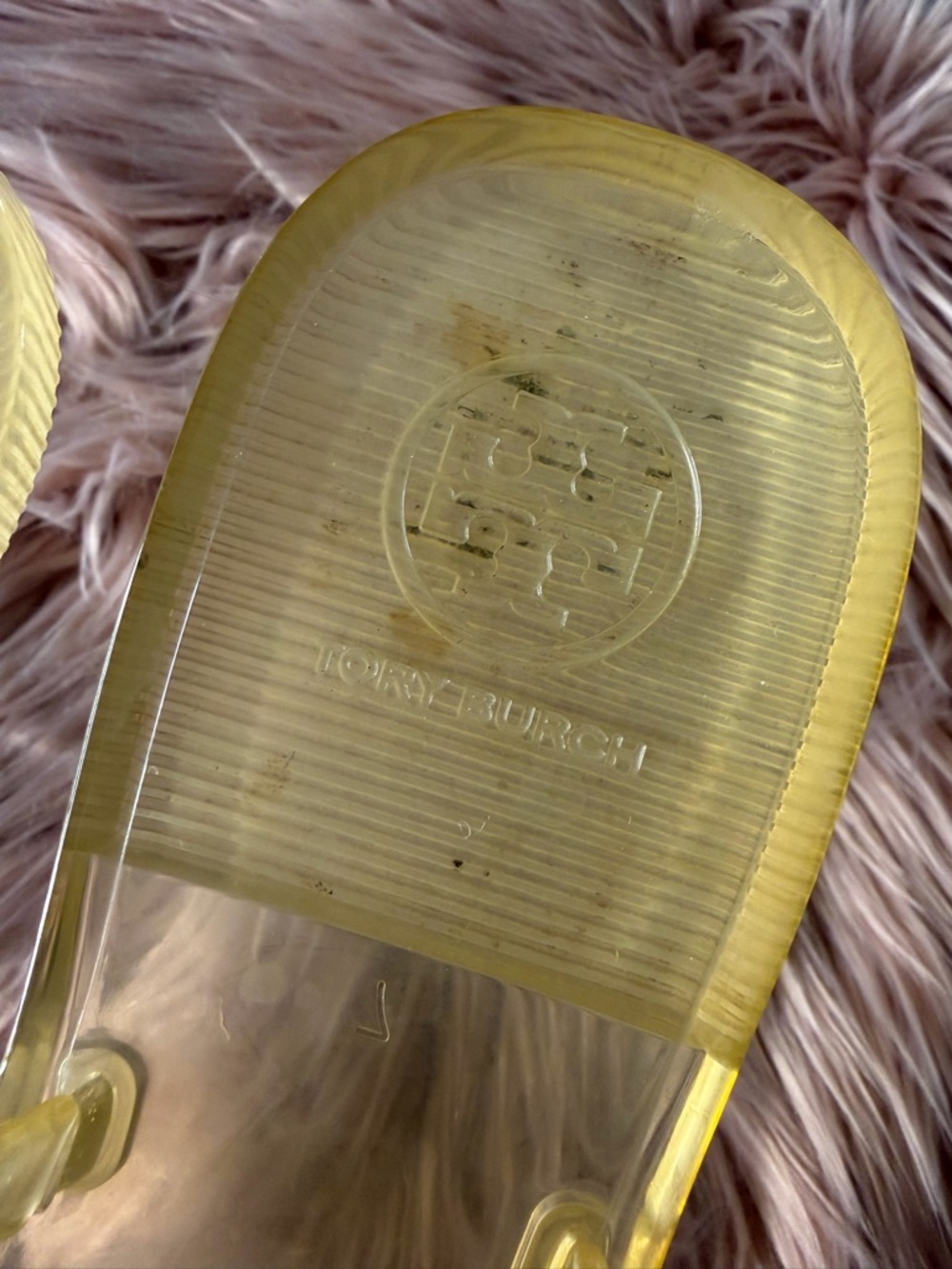 Tory Burch Mini Miller Jelly Sandals Size 7 - Picture 3 of 6